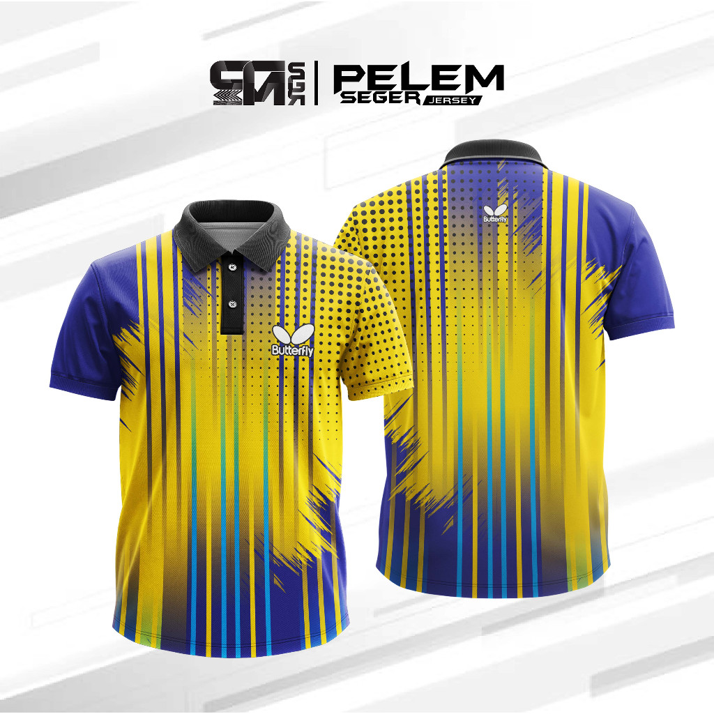 Jersey baju tenis meja | pingpong | volly | badminton costum satuan dan tambah nama