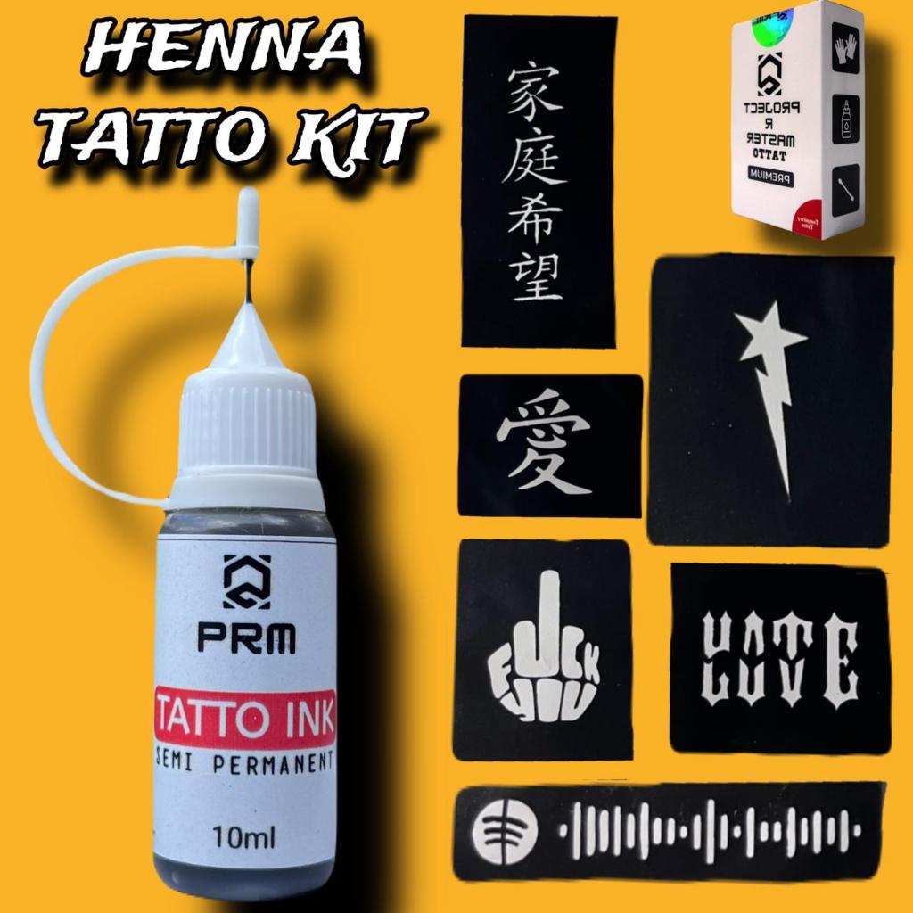 CUSTOM STICKER TATTO TEMPORER HENNA TATTO HALAL