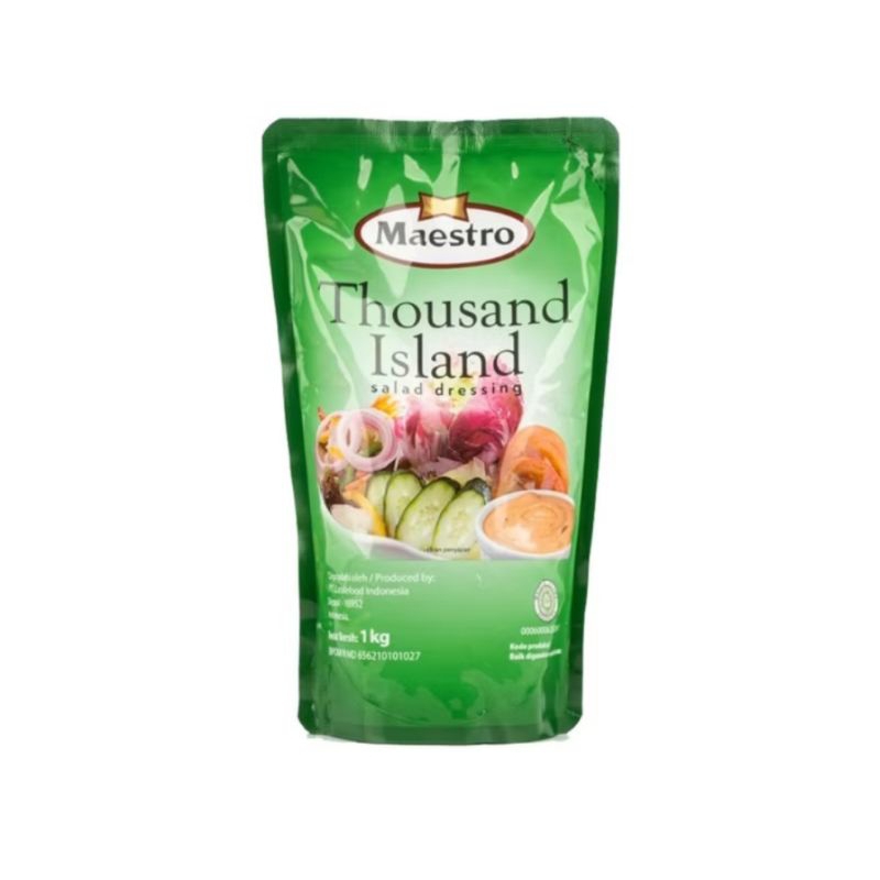 

Maestro Thousand Island Salad Dressing 1 kg