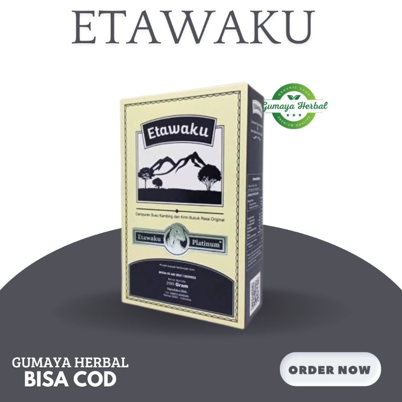 

Etawaku Ampuh atasi Gangguan Pernapasan dan Nyeri Sendi Original 1 Box 200gram
