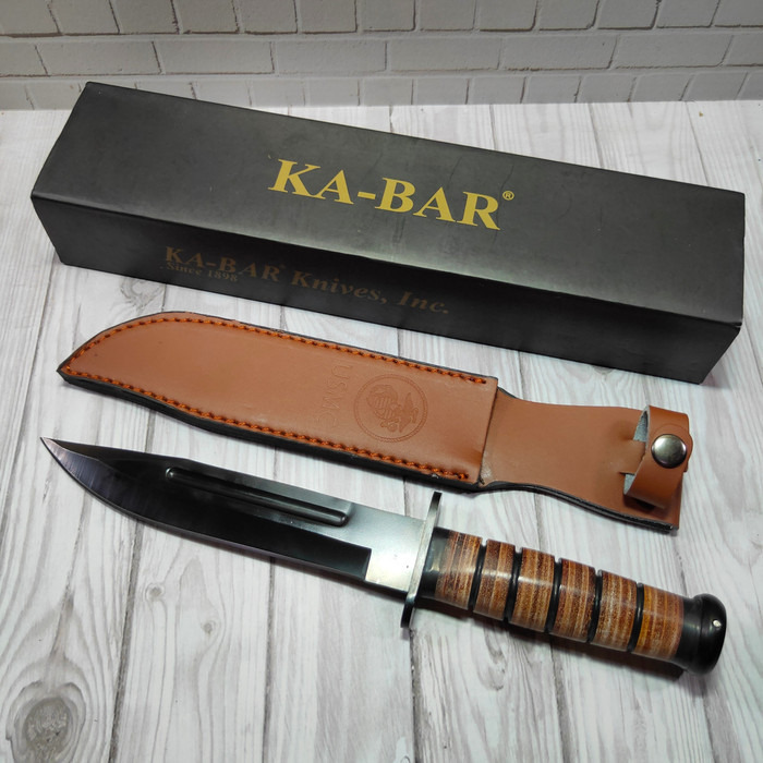 Pisau Survival KA-BAR Camping Outdoor dapur Berburu