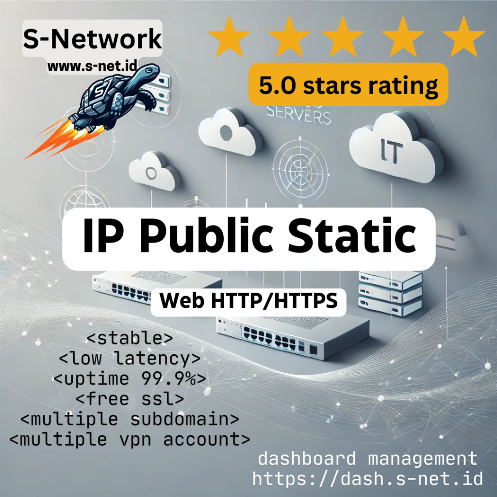 IP Public Static Web HTTP HTTPS Free SSL Free Domain