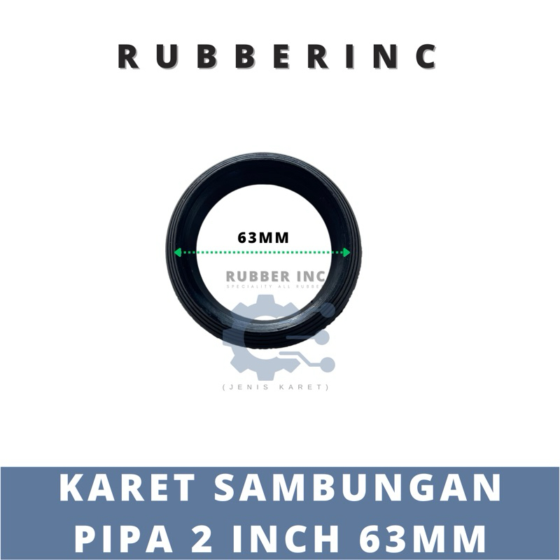 KARET SAMBUNGAN PIPA PVC 2 INCH