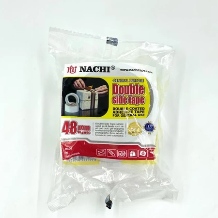 

DOUBLE TAPE NACHI 2INCH / DOUBLE TAPE NACHI / ISOLASI BOLAK BALIK NACHI