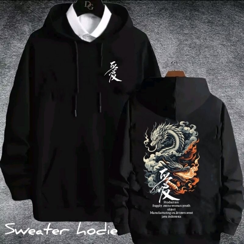 sweater Hoodie KENZIO 01 NAGA TERBARU PRIA WANITA READY SIZE UKURAN BESAR JUMBO naga terbaru