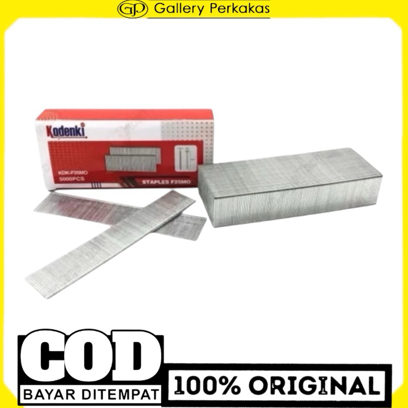 

KODENKI ISI STAPLES PAKU TEMBAK F25 REFILL STAPLES GUN