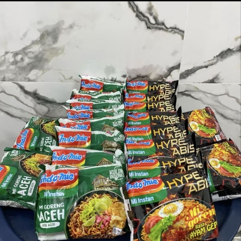

10pcs Indomie goreng Aceh & 10pcs Indomie Goreng
