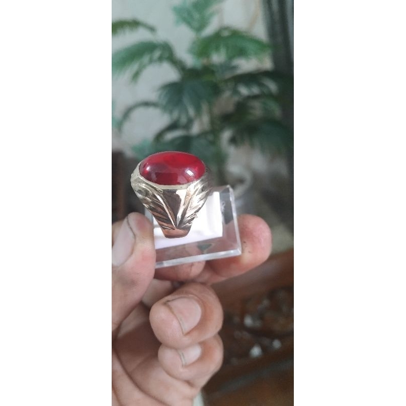 CINCIN BATU MERAH DELIMA SIAM,KOIN 1991
