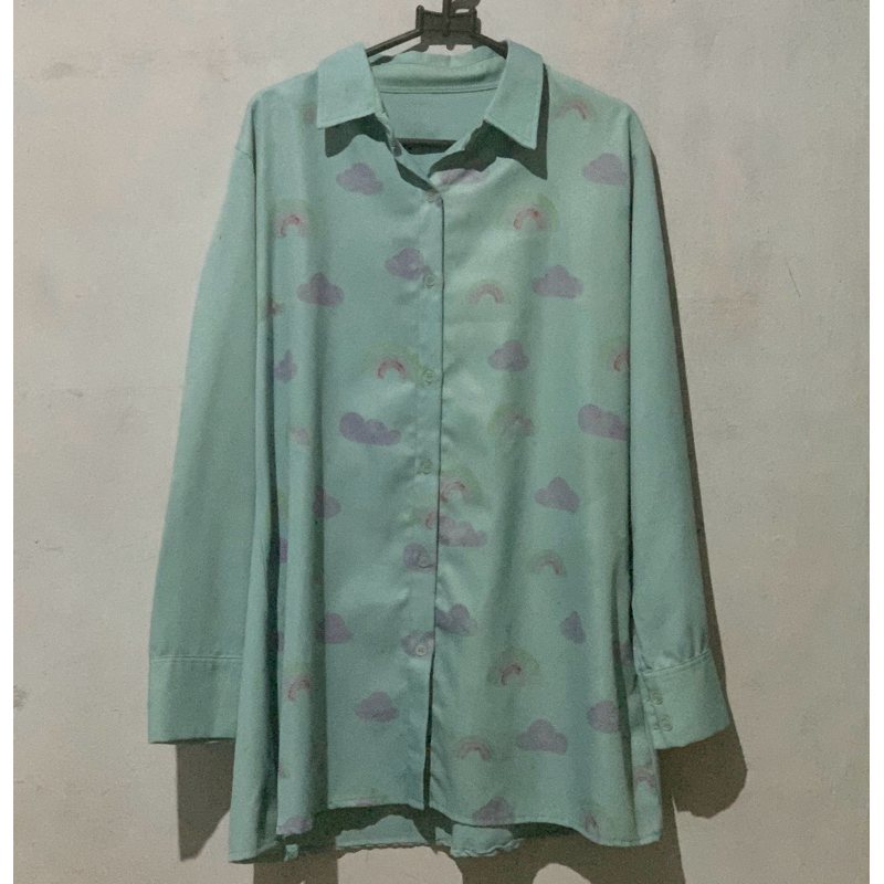 Preloved Tunik Hijau Tosca