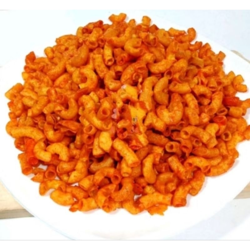 

PROMO MAKARONI CIKRUH 250 GRAM PEDAS BALADO MAKARONI GURIH BIKIN NAGIH