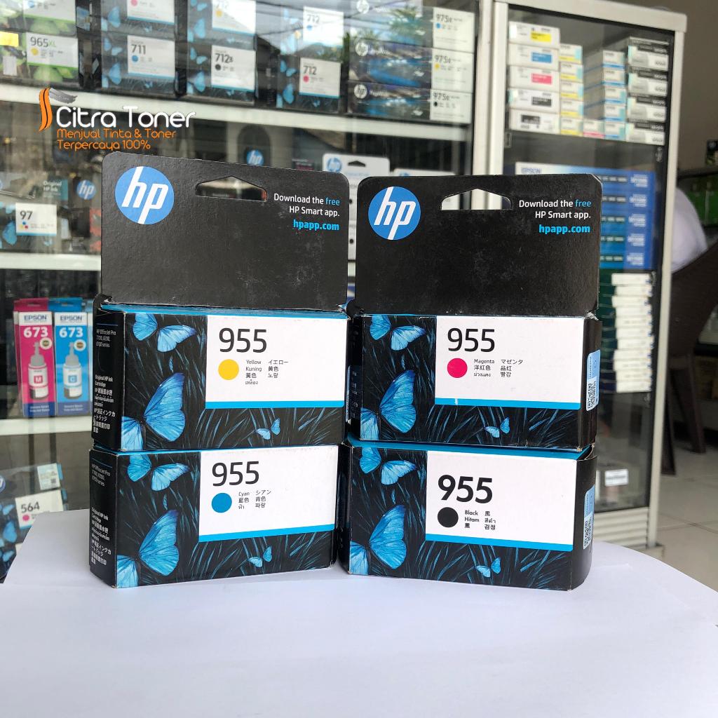 Tinta Cartridge HP 955 Black + 955 Colors Original 100%