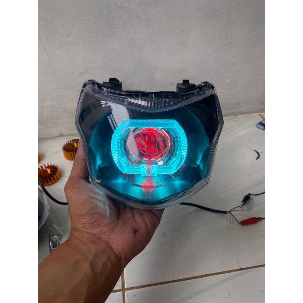 REFLEKTOR LAMPU DEPAN VEGA ZR BILED 3INC