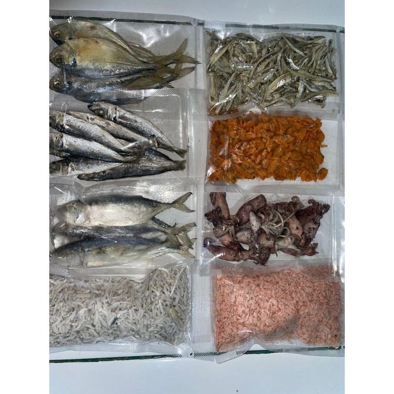 

Paket Bundling 7pack Teri Medan mix ikan asin