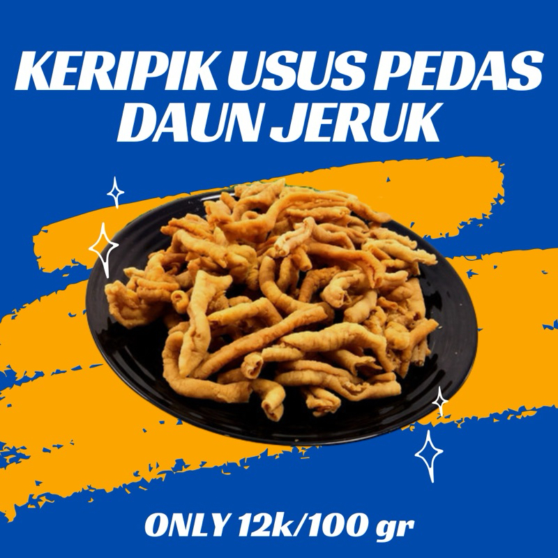 

[PRE ORDER] KRIPIK USUS PEDAS DAUN JERUK