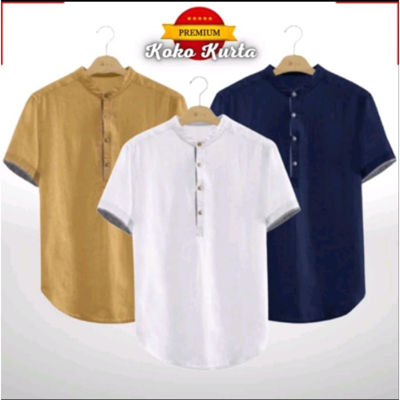 baju koko anak laki-laki/ kurta hanafi baju koko REMAJA///baju koko anak usia 8-14tahun