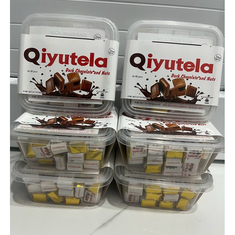 

COKELAT QIYUTELA HALAL ISI 50 PCS