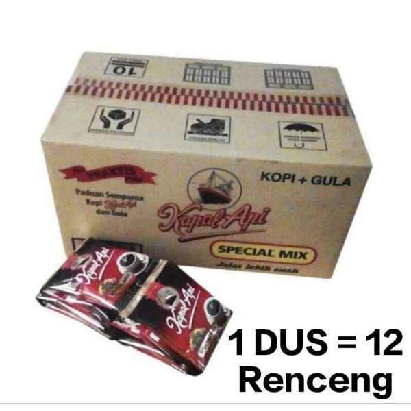 

1 Dus Kopi kapal api Special Mix 23g Langsung kirim (12 renceng)