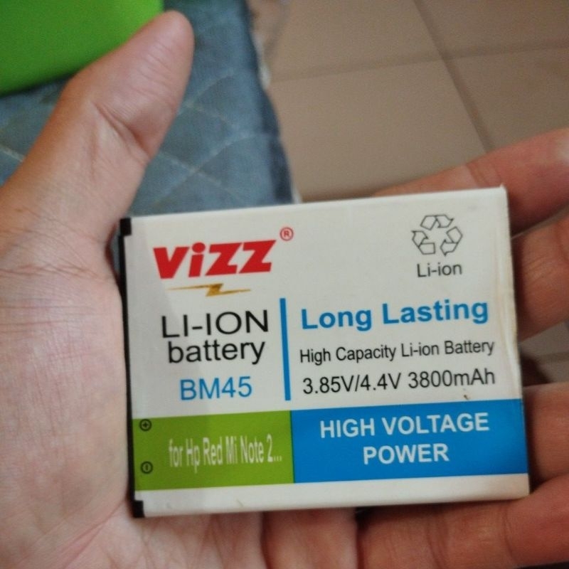 Baterai Redmi Note 2 [Double Power]