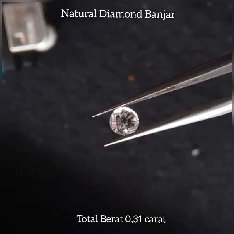 Berlian / Intan Banjar 0,31 carat