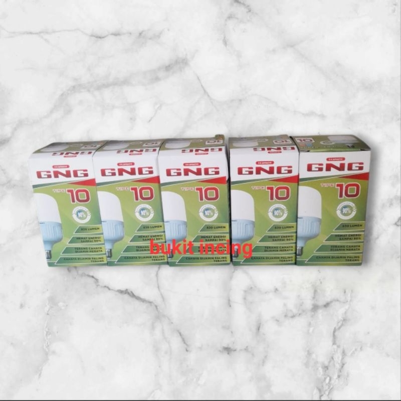 Kawachi GNG Bohlam Led Tipe 10 Cahaya Putih Terang