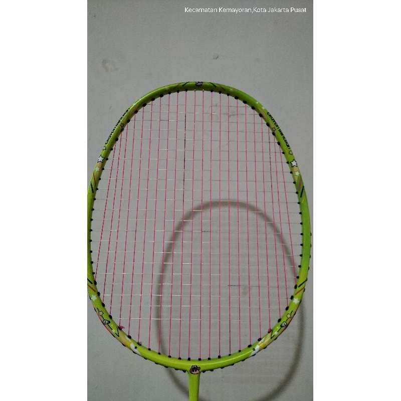 Raket Badminton Original Second Victor Auraspeed Shinchan Limited Edition