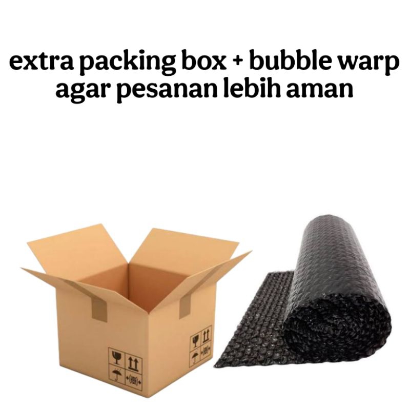 

Extra Packing Box + Bubble Warp