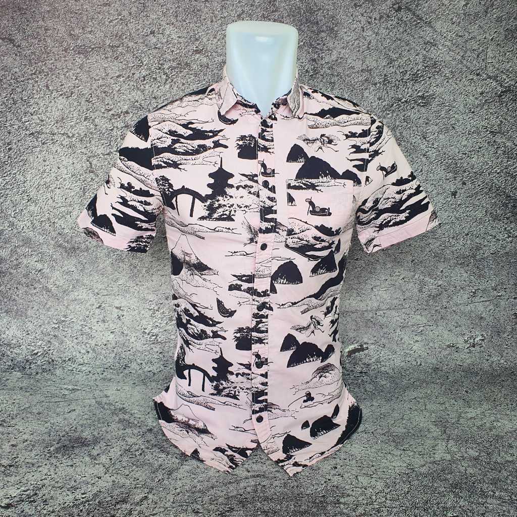 Baju Kemeja Wanita / Anak DIVIDED H&M - Size XS / S / Lebar 44 cm - Original - Second