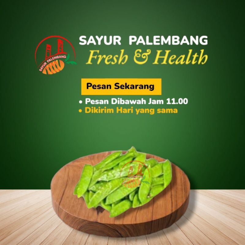 

Kacang Kapri / Arcis 50Gram - Sayur Palembang