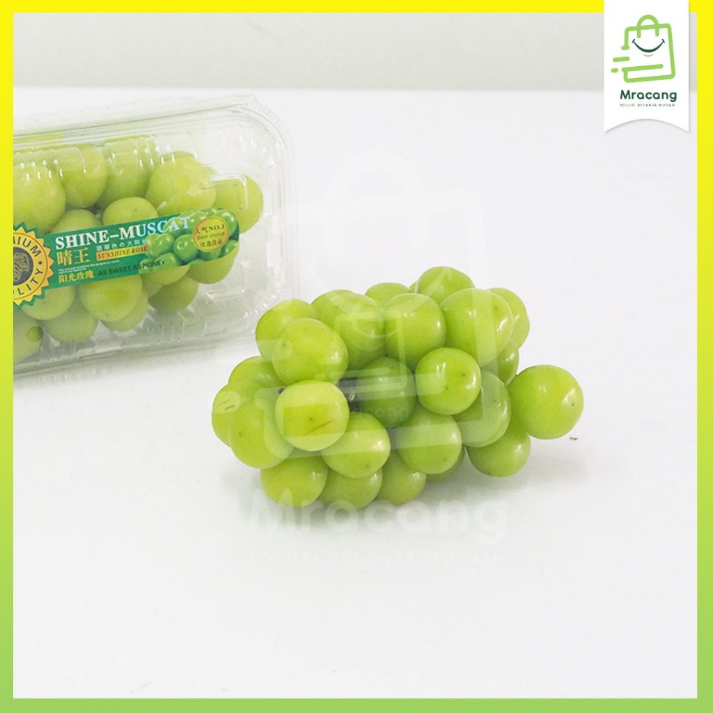 

Anggur Hijau Tanpa Biji Shine Muscat