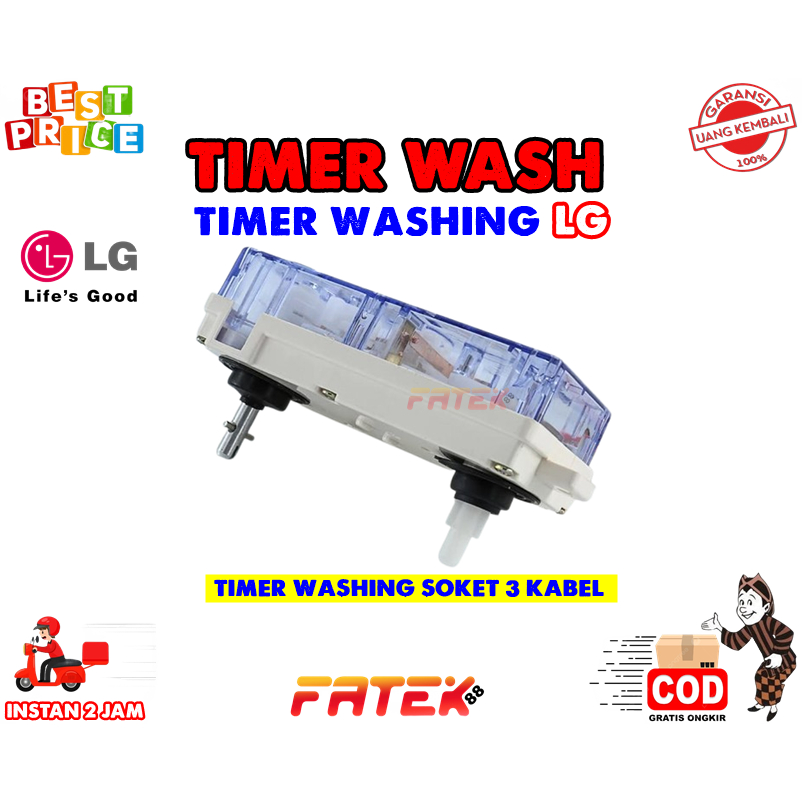 TIMER MESIN CUCI LG 2 TABUNG | TIMER MESIN CUCI LG | TIMER DOUBLE 3 KABEL
