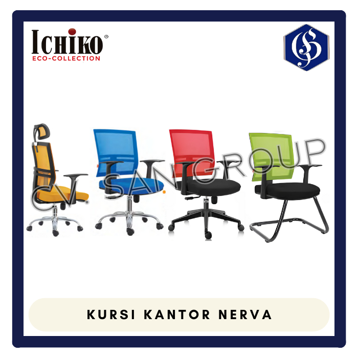 Kursi Kantor Kursi Kerja Kursi Staff Ichiko Eco - NERVA