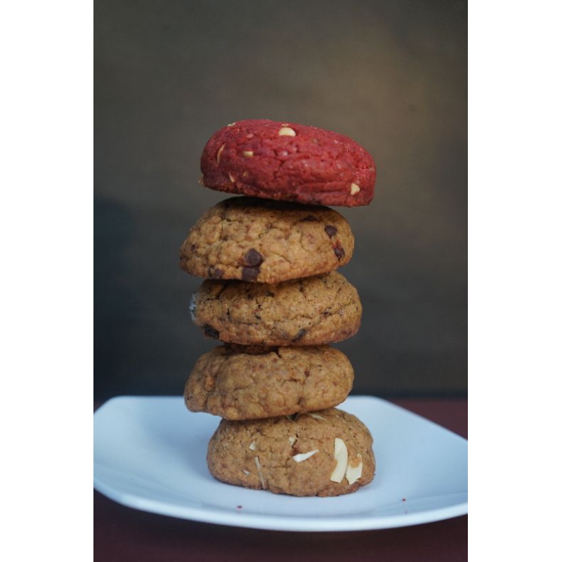 

Premium Cookies HandMade Murah Paket 5pcs dapat 1pcs