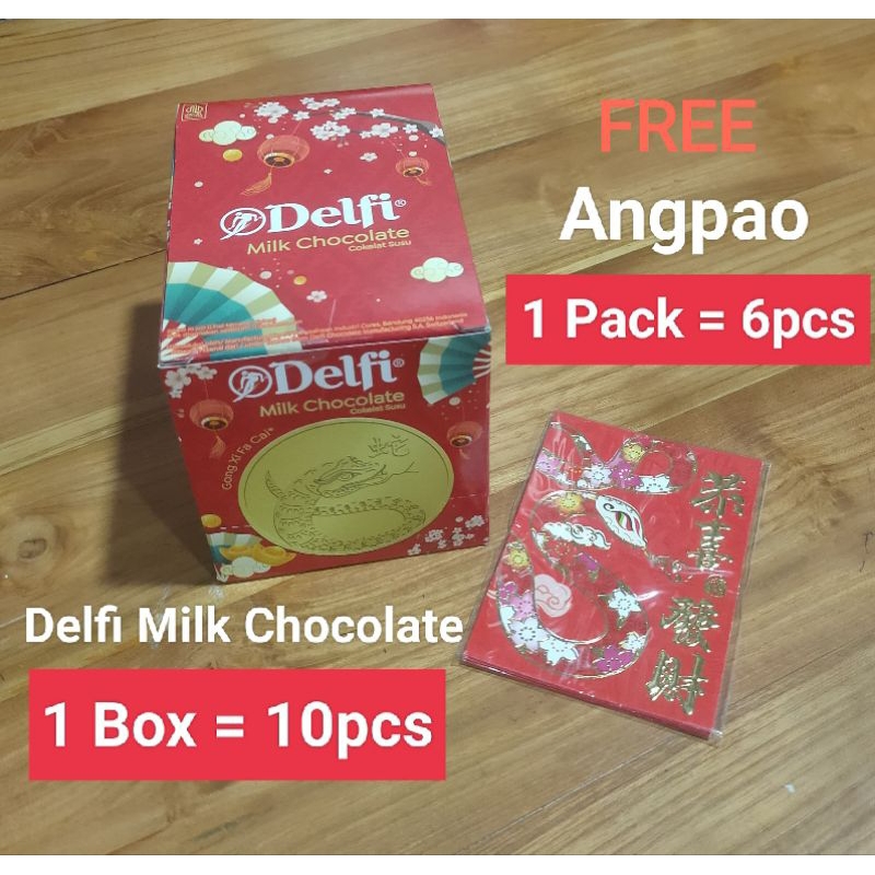 

Delfi Coklat Imlek Koin 10 Pcs | Angpao Koin Emas Shio Ular Snake | Coklat Imlek 2025