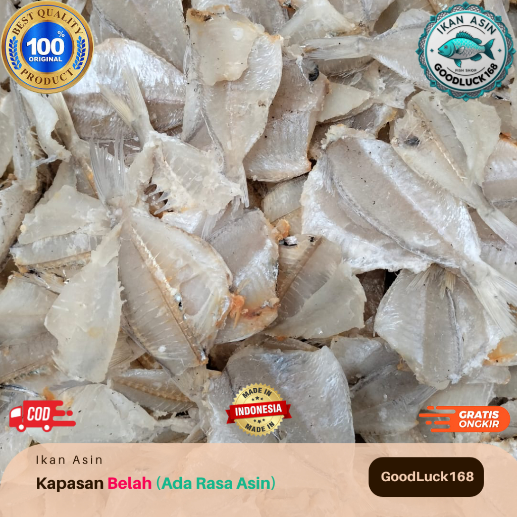 

Ikan Asin Kapasan Belah (Ada Rasa Asin) Kualitas Super