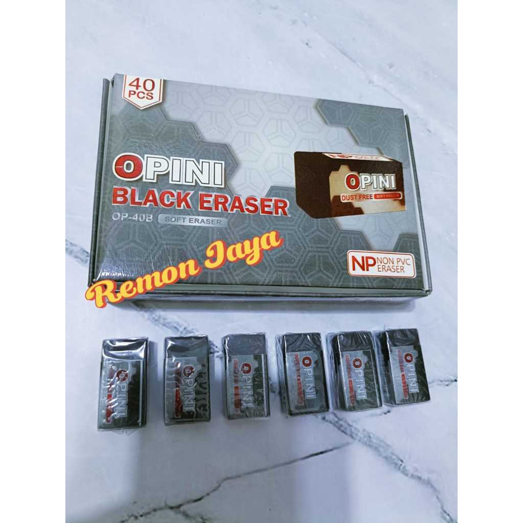 

40pcs Penghapus OPINI / Penghapus Pembersih Tulisan / Eraser