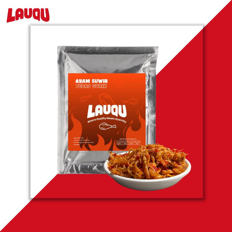 

Ayam Suwir Pedas Gurih - Lauk Sambal Praktis