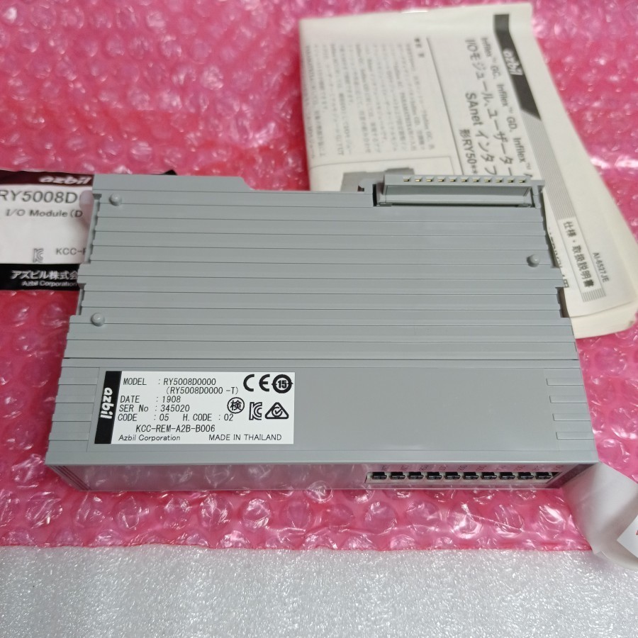 AZBIL RY5008D PLC DCS I/O MODULE AZBIL RY5008D0000 Ro ORIGINAL YAMATAKE AZBIL JAPAN