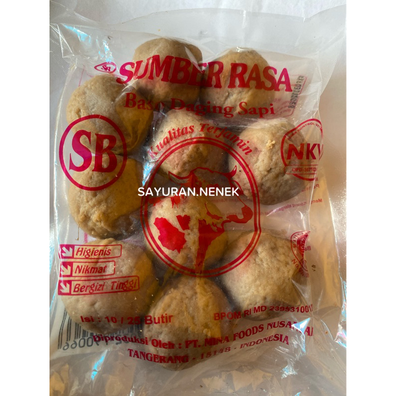 

Bakso SB 1bungkus