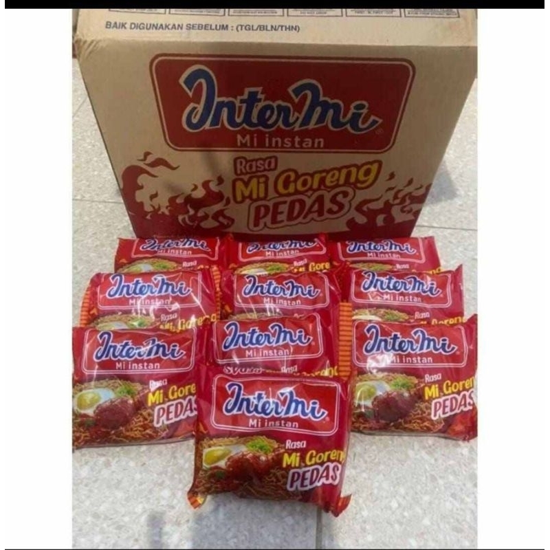 

Intermi Mi Instan Rasa Pedas 10 bungkus