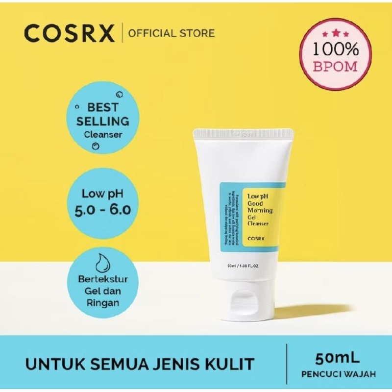 COSRX Low pH Good Morning Gel Cleanser 50 ml | Sabun Wajah
