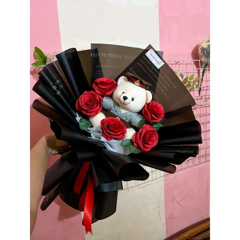 Buket Boneka Polisi