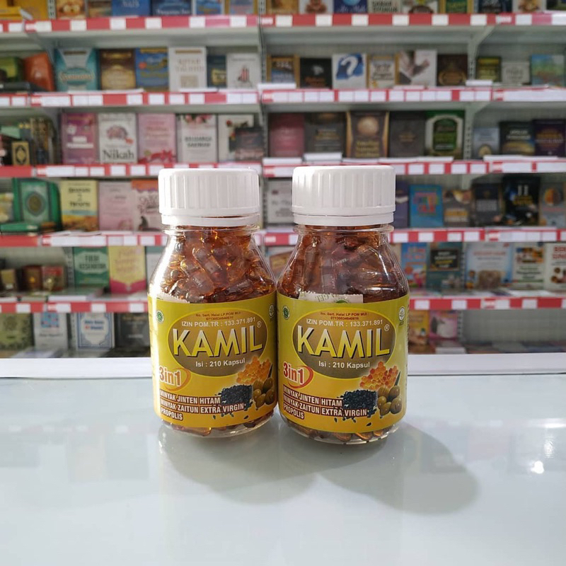 Kamil 3 in 1 isi 210 kapsul ASLI