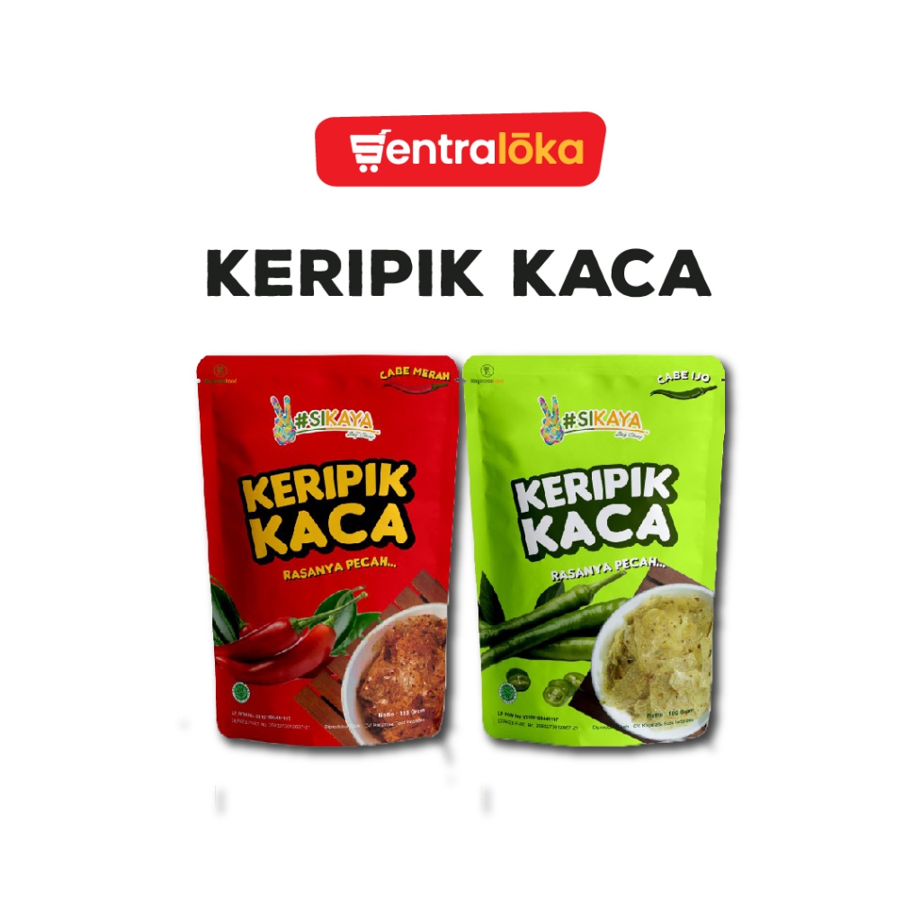 

Sikaya - Keripik Kaca / Keripik Beling / Kripca Pedas 100g