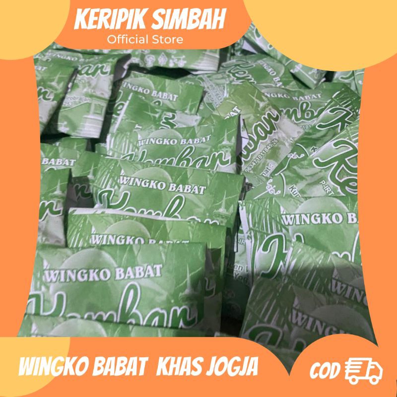

Wingko Babat Kembar Khas Jogja Enak dan Nagih isi 10 biji