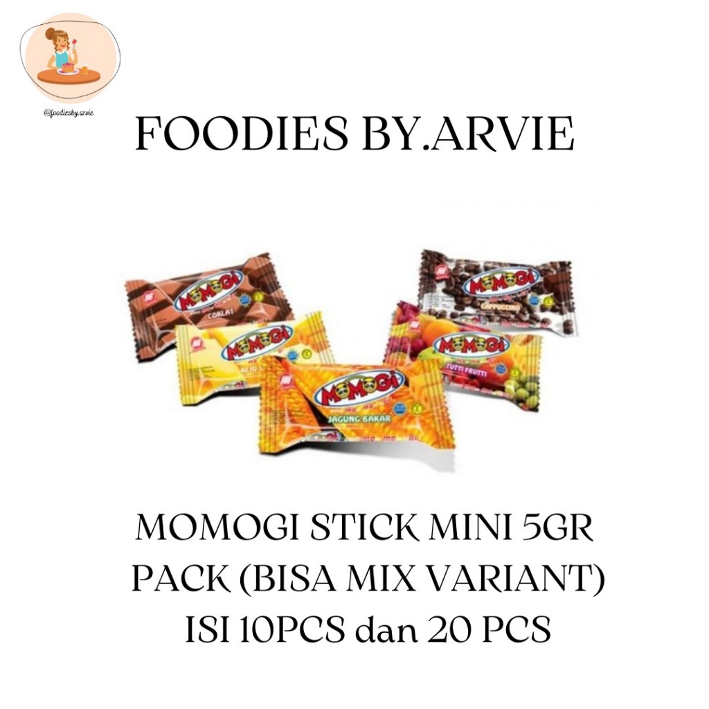 

MOMOGI SNACK STICK MINI 5GR PACK