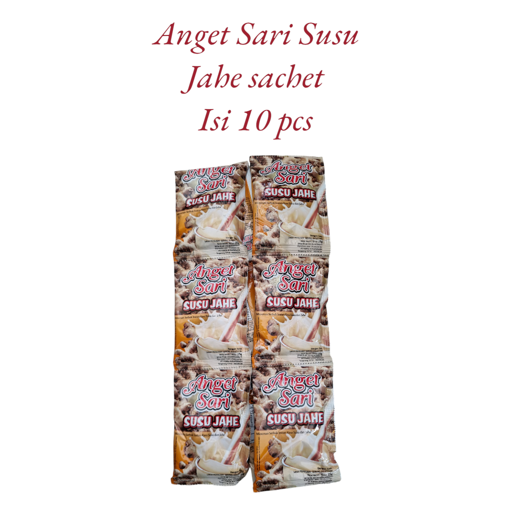 

Anget Sari Susu Jahe Sachet isi 10 pcs