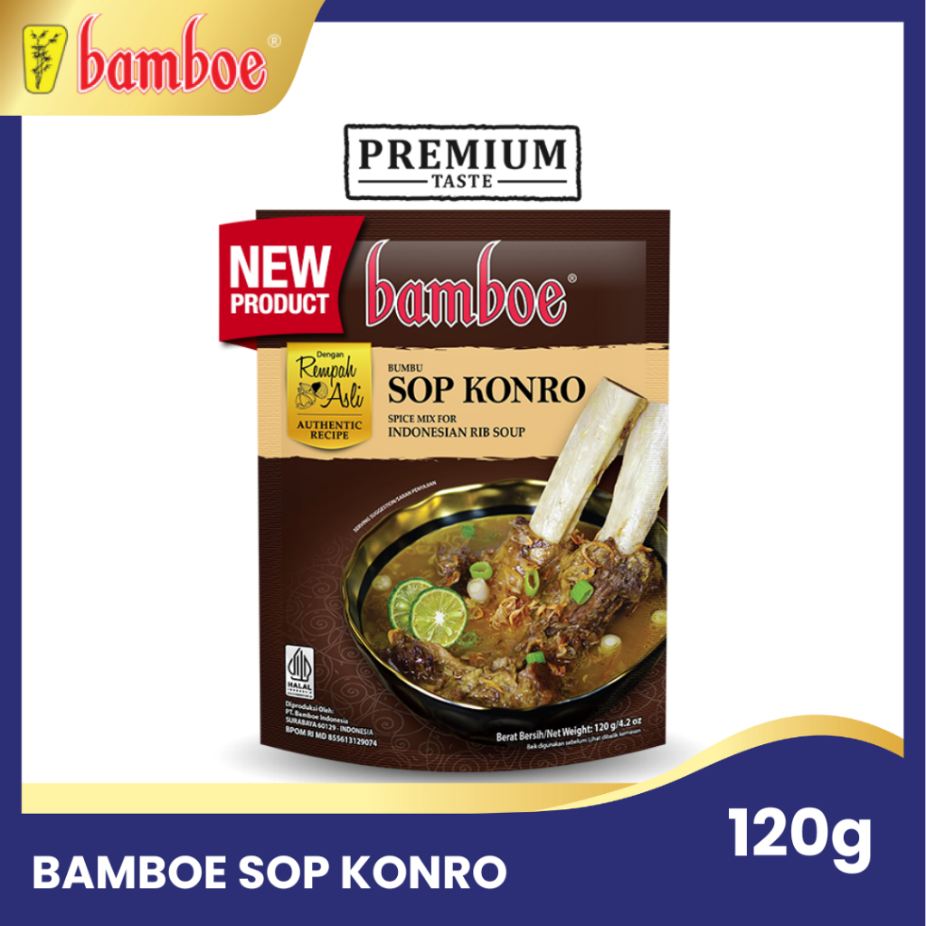 

Bamboe Bumbu Sop Konro 120 Gr