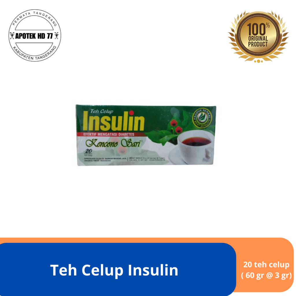 Teh Celup Insulin Herbal | Kencono Sari