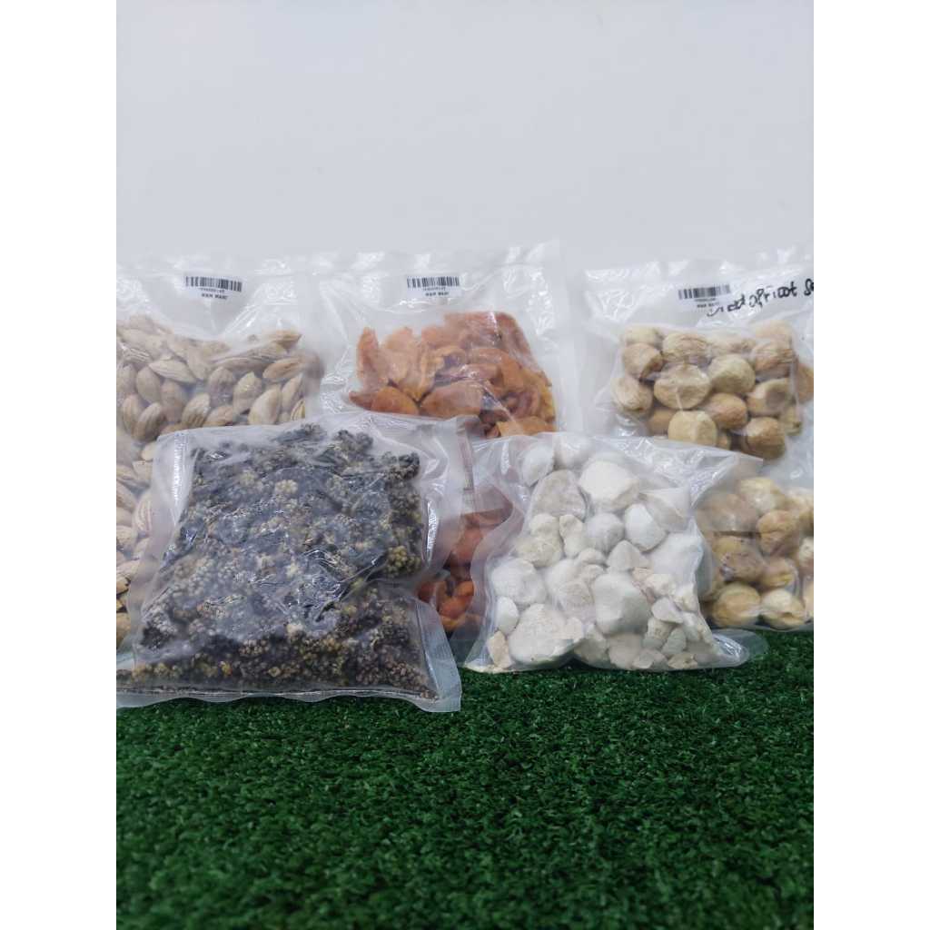 

DRIED MULBERRY/QROOT/DRIED APRICOT SEED/DRIED APRICOT/ALMOND WITH SHELL