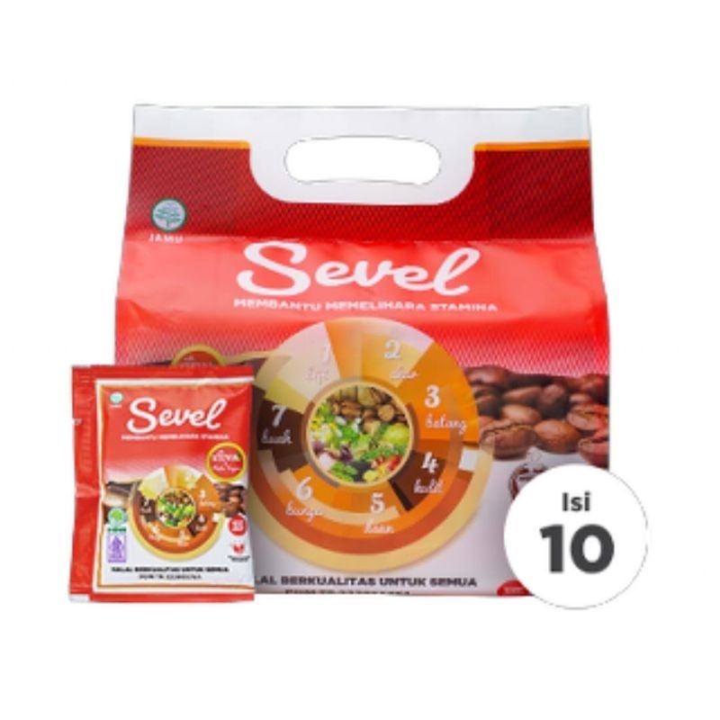 

Kopi Sevel HNI Isi 10 Sachet - Kopi 7 Elemen
